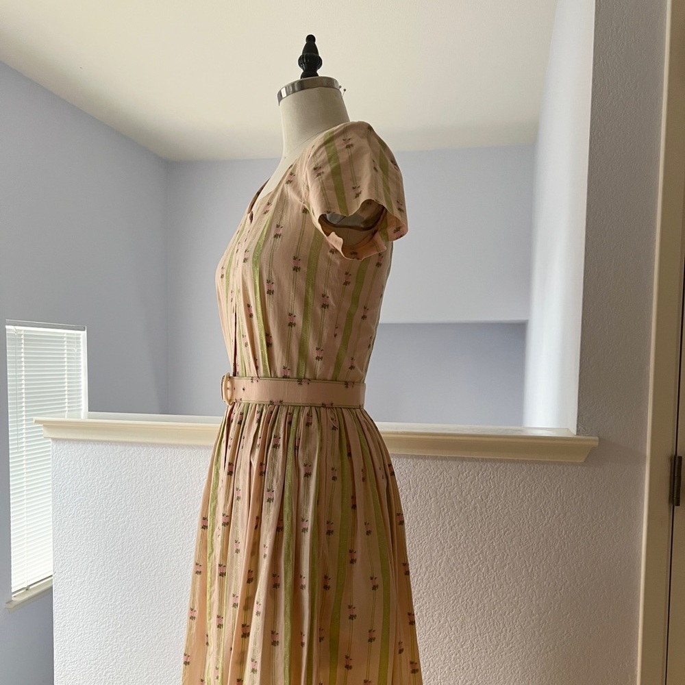 Liz Claiborne vintage 1980s dress, size 8 - Picture 3 of 9